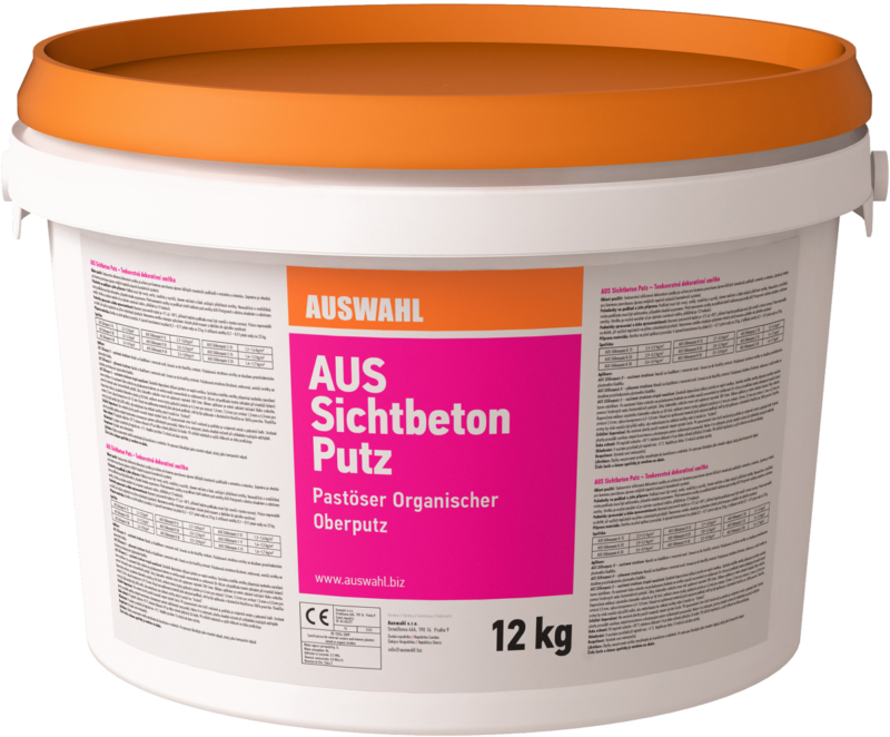 AUS Sichtbeton-Putz | Produktová fotografie